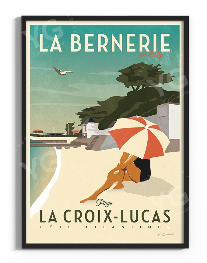 affiche-la-bernerie-en-retz-vintage-croix-lucas-atlantique-yohan-gaborit
